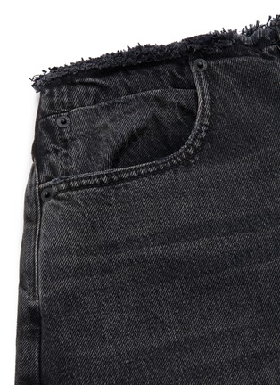  - ALEXANDER WANG - Raw split cuff wide leg jeans