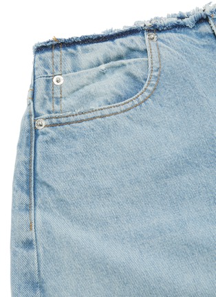  - ALEXANDER WANG - Raw split cuff wide leg jeans