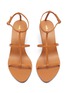 Detail View - Click To Enlarge - CULT GAIA - 'Eden' wooden ball heel leather sandals