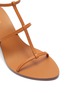 Detail View - Click To Enlarge - CULT GAIA - 'Eden' wooden ball heel leather sandals