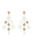 Main View - Click To Enlarge - JENNIFER BEHR - 'Carlotta' Swarovski crystal floral chandelier drop earrings