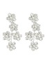 Main View - Click To Enlarge - JENNIFER BEHR - 'Juliette' Swarovski crystal floral drop earrings