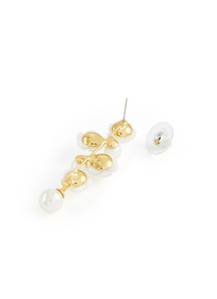 Detail View - Click To Enlarge - JENNIFER BEHR - 'Calissa' Mother-of-Pearl floral drop earrings