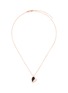 Main View - Click To Enlarge - ROBERTO COIN - 'Gold Treasures Valentine's Day' diamond onyx pendant necklace