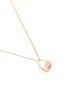 Detail View - Click To Enlarge - ROBERTO COIN - 'Gold Treasures Valentine's Day' diamond Mother-of-Pearl pendant necklace