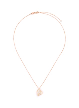Main View - Click To Enlarge - ROBERTO COIN - 'Gold Treasures Valentine's Day' diamond 18k rose gold necklace