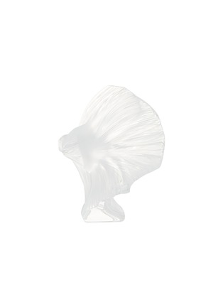  - LALIQUE - Fighting Fish small sculpture – Clear