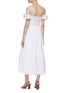 Back View - Click To Enlarge - STAUD - 'Elio' puff sleeve off-shoulder tiered maxi dress