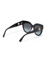 Figure View - Click To Enlarge - FENDI - 'F Is Fendi' acetate cat eye sunglasses
