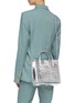 Front View - Click To Enlarge - NANCY GONZALEZ - Small mirror crocodile leather tote