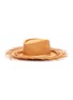 Figure View - Click To Enlarge - GIGI BURRIS MILLINERY - 'Bungalow' fringe edge Panama straw hat