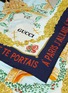 Detail View - Click To Enlarge - GUCCI - 'Memories of Paris' print silk twill scarf