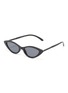 Main View - Click To Enlarge - TOPSHOP - 'Peaches' acetate narrow cat eye sunglasses