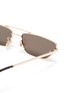Detail View - Click To Enlarge - TOPSHOP - 'Kia' metal angular sunglasses