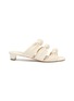 Main View - Click To Enlarge - PAUL ANDREW - 'Three 4 One' knot band cutout leather sandals
