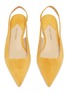 Detail View - Click To Enlarge - PAUL ANDREW - 'Coquette' suede slingback flats