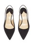 Detail View - Click To Enlarge - PAUL ANDREW - 'Coquette' suede slingback pumps