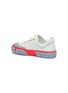  - BOTH - 'Skate Broken C' colourblock rubber panel leather sneakers