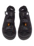 Detail View - Click To Enlarge - SUICOKE - 'BOAK-V' caged high-top sandals