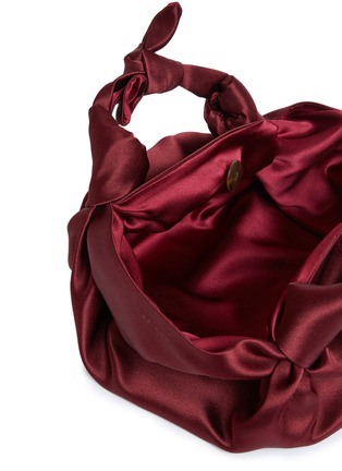 Detail View - Click To Enlarge - THE ROW - 'The Ascot' satin bag