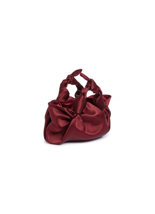 Figure View - Click To Enlarge - THE ROW - 'The Ascot' satin bag