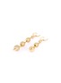 Detail View - Click To Enlarge - MOUNSER - 'Droplette' mismatched link drop earrings