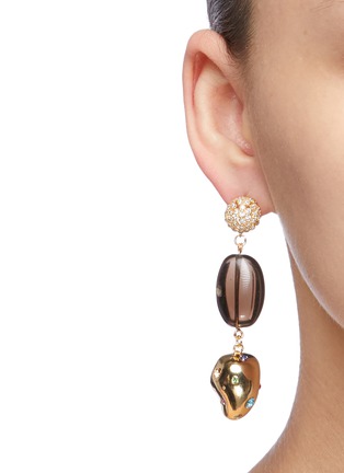 Figure View - Click To Enlarge - MOUNSER - 'Evolution' link drop earrings