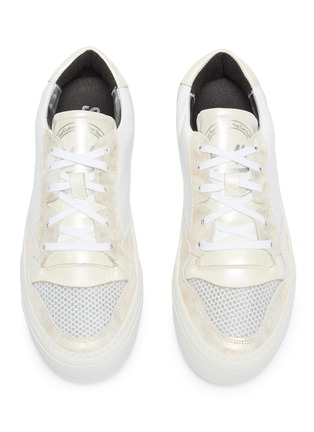Detail View - Click To Enlarge - P448 - 'E8 Space' panelled platform sneakers
