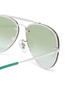 Detail View - Click To Enlarge - RAY-BAN - Mirror metal aviator kids sunglasses