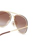 Detail View - Click To Enlarge - RAY-BAN - Metal aviator kids sunglasses