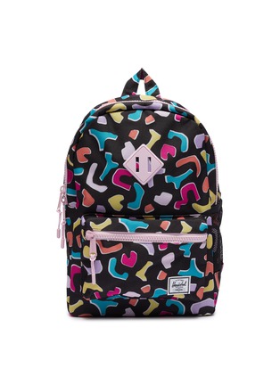 Main View - Click To Enlarge - HERSCHEL SUPPLY CO. - 'Heritage' abstract graphic print canvas 16L kids backpack