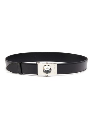 Main View - Click To Enlarge - MIU MIU - Glass crystal leather belt