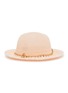 Figure View - Click To Enlarge - VENNA - Star chain linen hat