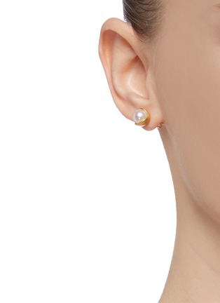 Figure View - Click To Enlarge - BELINDA CHANG - 'Fruity Pearl' stud earrings