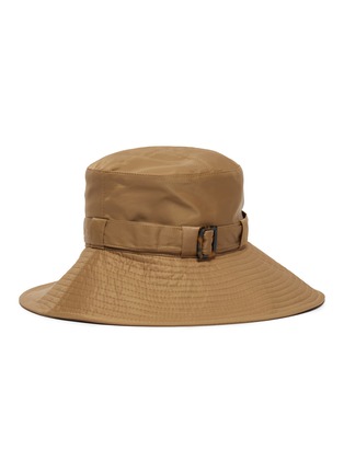 Figure View - Click To Enlarge - ERIC JAVITS - 'Kaya' buckled water-repellent bucket hat