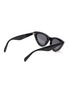 Figure View - Click To Enlarge - CELINE - Strass rim acetate cat eye sunglasses