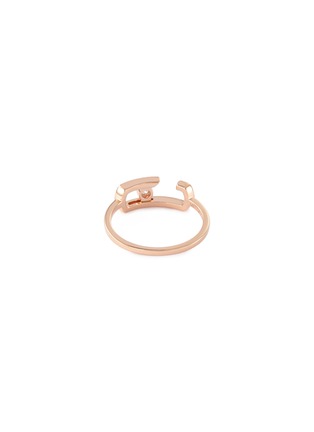 Figure View - Click To Enlarge - MESSIKA - x Gigi Hadid 'Move Addiction' diamond 18k rose gold ring