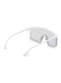Figure View - Click To Enlarge - KENZO - Contrast rim mirror sunglasses