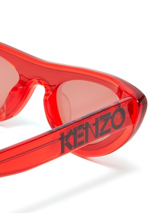 Detail View - Click To Enlarge - KENZO - Acetate cat eye sunglasses