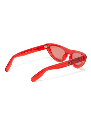 Figure View - Click To Enlarge - KENZO - Acetate cat eye sunglasses