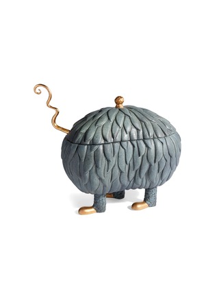 Main View - Click To Enlarge - L'OBJET - x Haas Brothers Lukas Soup Monster tureen set – Grey