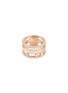 Main View - Click To Enlarge - MESSIKA - 'Move Romane' diamond 18k rose gold large ring