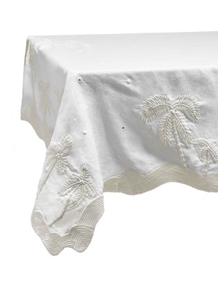 Main View - Click To Enlarge Main View - Click To Enlarge - L'OBJET - x Haas Brothers Joshua Tree table cloth – White