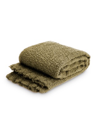 Main View - Click To Enlarge - L'OBJET - x Haas Brothers Vermiculation throw – Sage