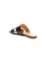  - AEYDE - 'Mattea' croc embossed leather slide sandals