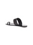  - ATP ATELIER - 'Astrid' toe ring leather slide sandals