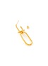 Detail View - Click To Enlarge - HYÈRES LOR - 'Noailles' diamond 14k yellow gold link hoop earrings