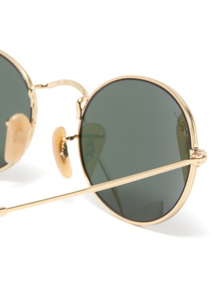 Detail View - Click To Enlarge - RAY-BAN - 'RB3547' metal oval sunglasses