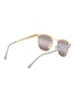 Figure View - Click To Enlarge - RAY-BAN - 'Clubmaster' metal square sunglasses