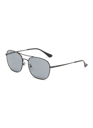 Main View - Click To Enlarge - RAY-BAN - 'RB3613D' metal square sunglasses
